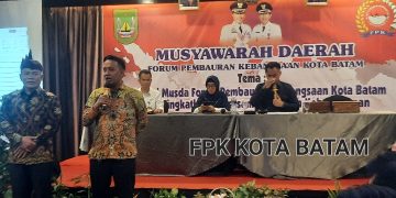 Muhammad Rudi Kembali Pimpin FPK Kota Batam