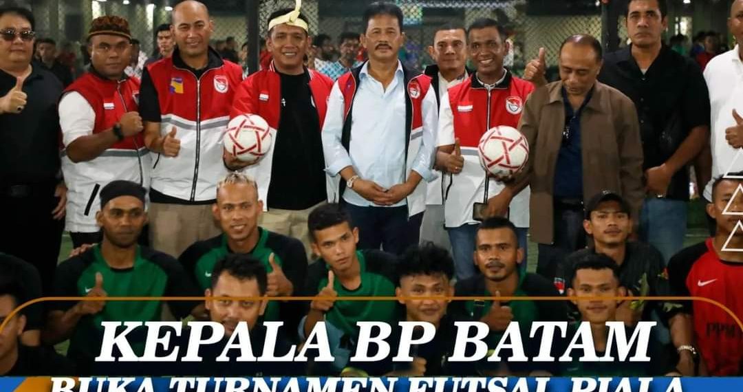 Kepala Bp Batam, Buka Turnamen Futsal PK NTT Cup 2023