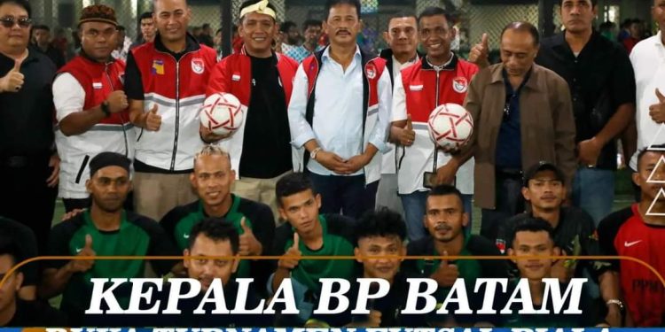 Kepala Bp Batam, Buka Turnamen Futsal PK NTT Cup 2023