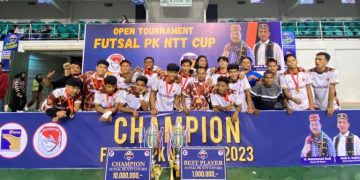 Haumeni FC juara Turnamen Futsal PK NTT Cup 2023