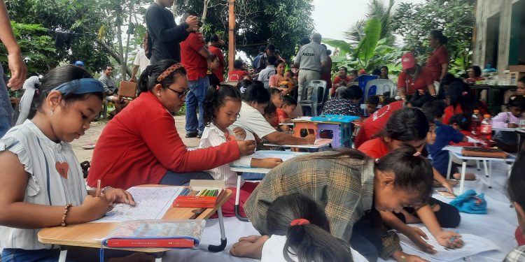 PK Witihama Gelar Lomba Mewarnai Anak