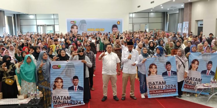 Perdana, Ahmad Surya Deklarasi Dukungan Amsakar Li Claudia